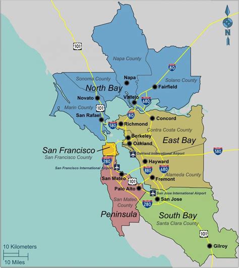 The South Bay is the part of the Bay Area to the south of San Francisco Bay and to the southeast of the San Francisco Peninsula in California. . Sf south bay